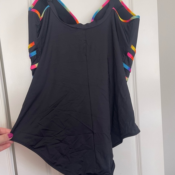 NWT CITY CHIC one piece bathing suit XL/22 - Picture 5 of 5